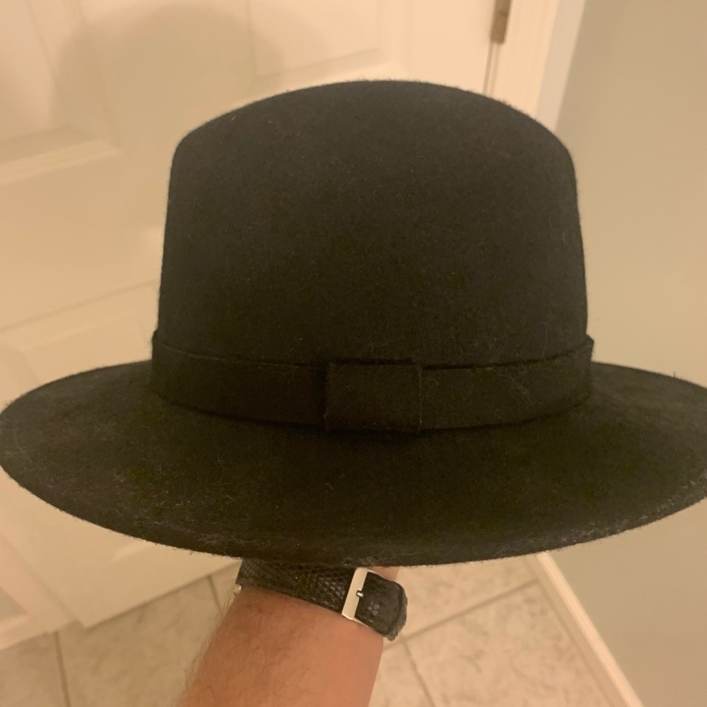 Allsaints women’s black hat